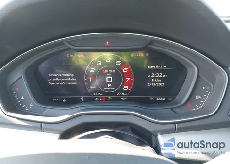 2019 Audi Sq5 3.0T Premium z USA, uszkodzony, nr VIN WA1C4AFY4K2096074